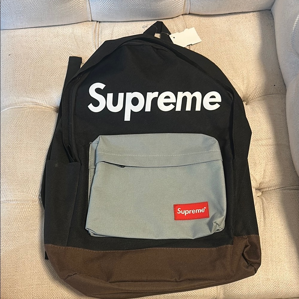 Black and Brown Style Backpack